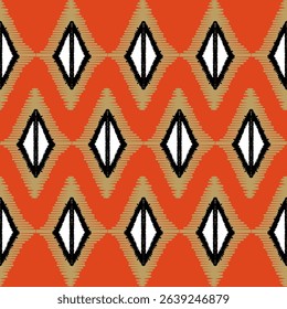 Ikat pattern work can be used on all types of fabrics such as well as home decoration and kitchen accessories