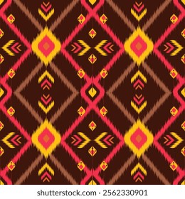 Ikat patterns blend timeless tradition with modern artistry, featuring intricate designs and vibrant hues. Perfect for adding cultural charm and sophistication to any contemporary lifestyle.