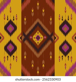 Ikat patterns blend timeless tradition with modern artistry, featuring intricate designs and vibrant hues. Perfect for adding cultural charm and sophistication to any contemporary lifestyle.