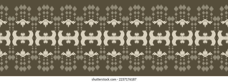 Ikat patterns tribal background Seamless Pattern. Ethnic Geometric Batik Ikkat Digital vector textile Design for Prints Fabric saree Mughal brush symbol Swaths texture Kurti Kurtis Kurtas