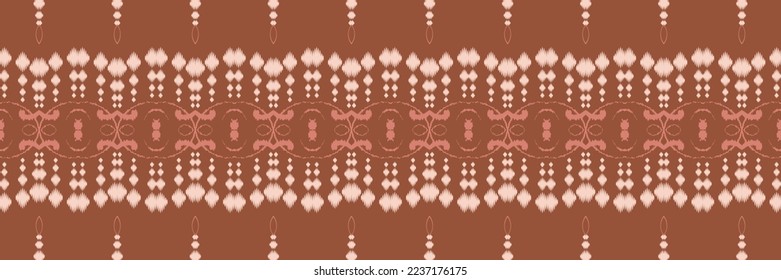 Patrón tribal de chevron sin foco. Étnica Geométrica Batik Ikkat Vector digital Diseño para imprentas Saree de tela Mughal símbolo de pincel Swath textura Kurti Kurtis Kurtas Kurtas