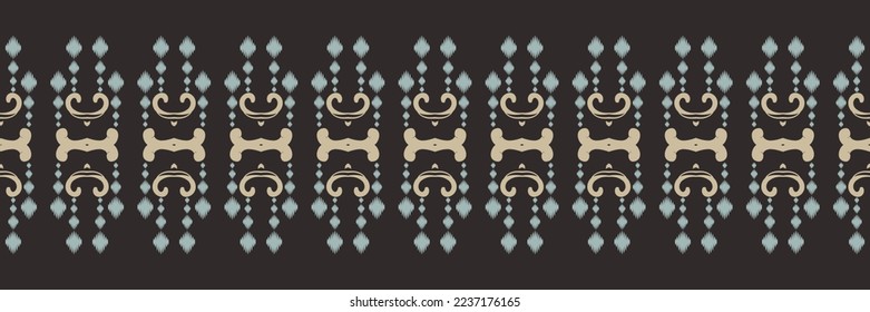 Ikat patterns tribal color Seamless Pattern. Ethnic Geometric Ikkat Batik Digital vector textile Design for Prints Fabric saree Mughal brush symbol Swaths texture Kurti Kurtis Kurtas