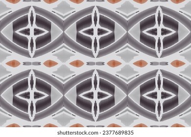 Ikat Patterns Tribal Cross Geometric Traditional Ethnic Oriental Design for the Background. Folk Embroidery, Indian, Scandinavian, Gypsy, Mexican, African Rug, Wallpaper.