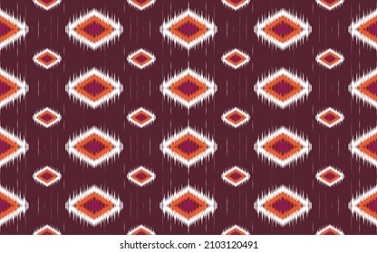 Ikat Patterns. Tribal ethnic vector texture. Seamless striped pattern in Aztec style. Figure tribal embroidery. Indian, Scandinavian, Gyp sy, Mexican, folk pattern. ikat pattern