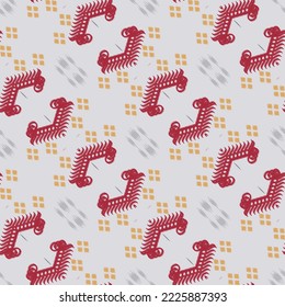 Ikat print tribal Aztec Seamless Pattern. Ethnic Geometric Batik Ikkat Digital vector textile Design for Prints Fabric saree Mughal brush symbol Swaths texture Kurti Kurtis Kurtas