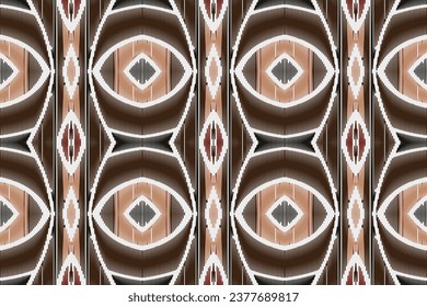 Ikat Print Tribal Background Geometric Traditional Ethnic Oriental Design for the Background. Folk Embroidery, Indian, Scandinavian, Gypsy, Mexican, African Rug, Wallpaper.