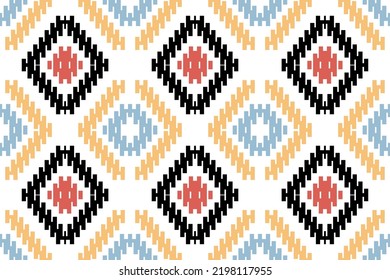 Papel tapiz de impresión de Ikat. Las telas con motivos más intrincados. tejidos de patrón que emplean resistencia al teñido en los hilados antes de teñir y tejer el tejido.
