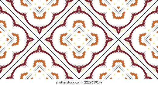 Ikat prints tribal abstract Geometric Traditional ethnic oriental design for the background. Folk embroidery, Indian, Scandinavian, Gypsy, Mexican, African rug, wallpaper.
