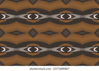 Ikat Prints Tribal Art Geometric Traditional Ethnic Oriental Design for the Background. Folk Embroidery, Indian, Scandinavian, Gypsy, Mexican, African Rug, Wallpaper.