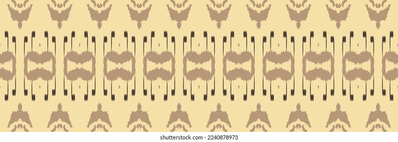 Ikat prints tribal art Seamless Pattern. Ethnic Geometric Batik Ikkat Digital vector textile Design for Prints Fabric saree Mughal brush symbol Swaths texture Kurti Kurtis Kurtas