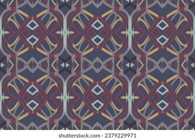 Ikat Prints Tribal Color Geometric Traditional Ethnic Oriental Design for the Background. Folk Embroidery, Indian, Scandinavian, Gypsy, Mexican, African Rug, Wallpaper.