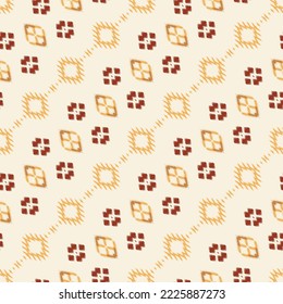 Ikat prints tribal cross Seamless Pattern. Ethnic Geometric Batik Ikkat Digital vector textile Design for Prints Fabric saree Mughal brush symbol Swaths texture Kurti Kurtis Kurtas