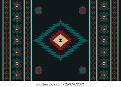 Ikat rug ethnic art seamless pattern traditional and modern style wallpaper, set, geometric, oriental, fabric, clothing, print, ornament, Aztec geometric, furniture
