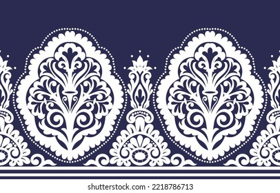 Ikat Seamless Background Pattern digital printing textile illustration