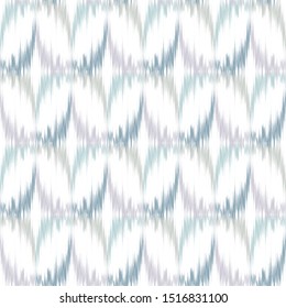 Ikat  seamless colorful  geometric pattern. Abstract background texture.