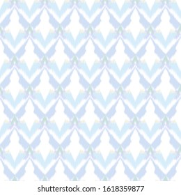 Ikat  seamless colorful  geometric pattern. Abstract background texture.