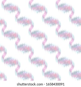 Ikat seamless colorful  geometric pattern. Abstract background texture.