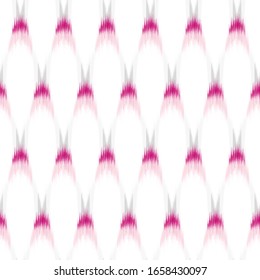 Ikat seamless colorful  geometric pattern. Abstract background texture.
