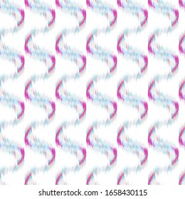 Ikat patrón geométrico de color transparente. Textura de fondo abstracta.