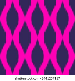 ikat seamless pattern abstract background for textile design. Can be used in fabric design for clothes, wrapping, carpet, fashion, textile, fabric, shirt