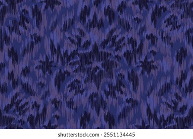 Ikat seamless pattern abstract geometric design flower motif ethnic handmade. Ethnic tribal boho colours seamless wallpaper. Ethnic Ikat background art.Illustration for fabric printing block.