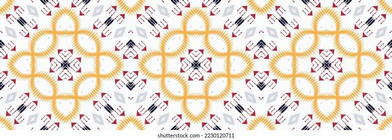 Ikat Seamless Pattern African Embroidery, Ikat Diamond Digital Textiles Asian Design for Prints Fabric Saree Mughal Swaths Textur Kurti Kurtis Kurtas, Motif Batik