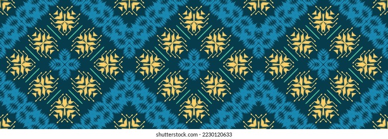 Ikat Seamless Pattern Asian design Embroidery, Ikat stripes Digital textile Asian Design for Prints Fabric saree Mughal Swaths texture Kurti Kurtis Kurtas, Motif Batik