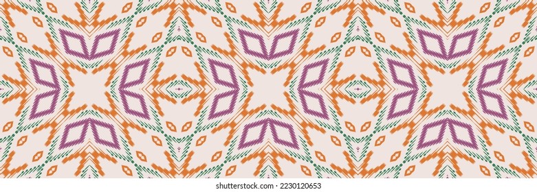 Ikat Seamless Pattern Asian design Embroidery, Ikat design Digital textile Asian Design for Prints Fabric saree Mughal Swaths texture Kurti Kurtis Kurtas, Motif Batik
