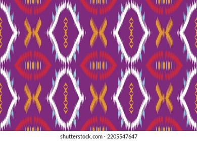Ikat patrón sin fisuras fondo étnico patrón indígena textil filipino. Ikat Aztec Design para la creación de este patrón usando el patrón ikat. Se extienden en Asia Central en algunos países de Filipinas