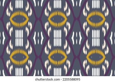 Ikat seamless pattern background simple ethnic patterns the Philippines. Ikat Aztec Design for the creation of this pattern using ikat pattern. Spread in Central Asia and some countries of Philippines