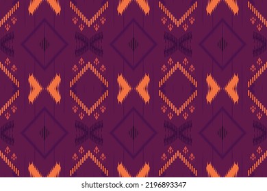 ikat chevron Diseño étnico de fondo vectorial arte geométrico colorido Patrón étnico indio azteca floral diseño tribal simple moderno frontera dibujada a mano