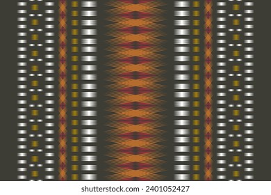 Ikat fondo de patrón sin fisuras Patrón tradicional. Antecedentes tribales de Ikat Aztec. Diseño para la creación de este patrón usando el patrón ikat. Extensión en Asia Central 