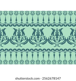 Ikat seamless Pattern and Background. Vector Illustrator Digital file download for print, printable, textile, wallpaper, background, rug , book cover and many projects.