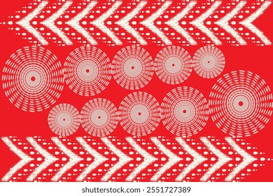 Ikat seamless pattern for background,cloth,wallpaper,placemat,eps files.