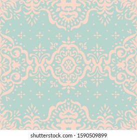 Ikat seamless pattern. Border with snowflakes. Openwork lace. New year Christmas background. Vector tie dye shibori print with stripes and chevron. Ink textured japanese background. Bohemian fashion. 