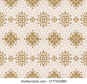 Ikat nahtloses Muster. Grenze mit Schneeflocken. Arbeitstisch. Neues Jahr Weihnachten Hintergrund. Vektorbinde Farbe Shibori Druck mit Streifen und Chevron. Tintenfisch strukturierter japanischer Hintergrund. Böhmische Mode. 
