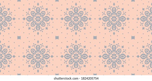 Patrón ininterrumpido de Ikat. Borde con copos de nieve. Lugar de apertura. Antecedentes de Navidad de Año Nuevo. Huella shibori de tinte vectorial con rayas y chevron. La tinta textura el fondo japonés. Moda bohemia. 