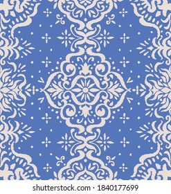 Patrón ininterrumpido de Ikat. Borde con copos de nieve. Lugar de apertura. Antecedentes de Navidad de Año Nuevo. Huella shibori de tinte vectorial con rayas y chevron. La tinta textura el fondo japonés. Moda bohemia. 