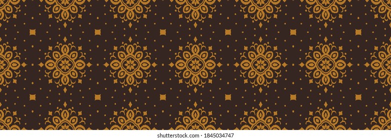 Patrón ininterrumpido de Ikat. Borde con copos de nieve. Lugar de apertura. Antecedentes de Navidad de Año Nuevo. Huella shibori de tinte vectorial con rayas y chevron. La tinta textura el fondo japonés. Moda bohemia. 