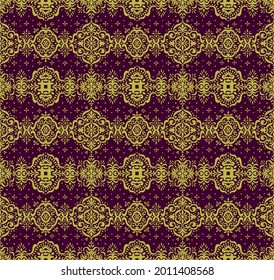 Patrón ininterrumpido de Ikat. Borde con copos de nieve. Lugar de apertura. Antecedentes de Navidad de Año Nuevo. Huella shibori de tinte vectorial con rayas y chevron. La tinta textura el fondo japonés. Moda bohemia. 