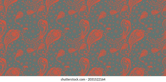 Ikat seamless pattern. Border with snowflakes. Openwork lace. New year Christmas background. Vector tie dye shibori print with stripes and chevron. Ink textured japanese background. Bohemian fashion.