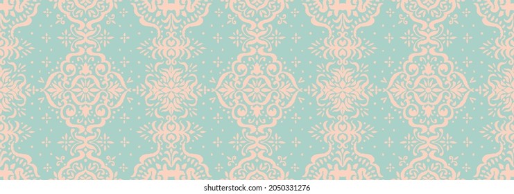 Ikat seamless pattern. Border with snowflakes. Openwork lace. New year Christmas background. Vector tie dye shibori print with stripes and chevron. Ink textured japanese background. Bohemian fashion. 