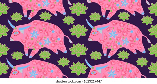 Ikat Seamless Pattern. Chevron Brush Texture. Boho Print. Geometric Hand Drawn Textile Ornate.