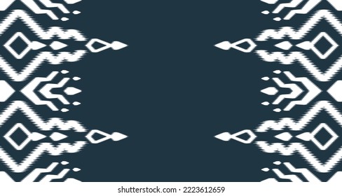 Ikat Seamless Design Art Ornament. Ethnische abstrakte geometrische Muster in Tribalt vertikal. Vektorgrafik EP.49.Hintergrundfarbe kann geändert werdenDesign-Teppiche, Tapeten, Kleidung, 