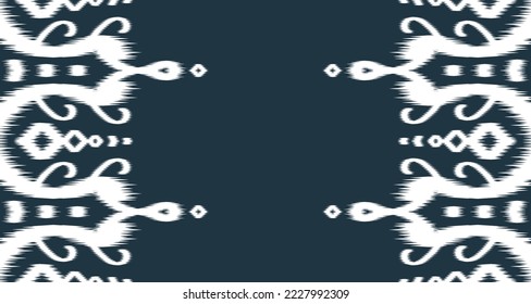 Ikat Diseño de Patrón sin Margen, ornamento de arte. Patrón geométrico abstracto étnico en vertical tribal. Ilustración vectorial EP.30.color de fondo se puede cambiarMoquetas de diseño, tapicería, ropa,
