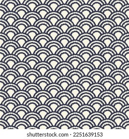 Ikat Seamless Pattern Design for Fabric.