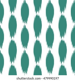 Ikat Seamless Pattern Design for Fabric.
