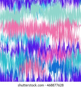 Ikat Seamless Pattern Design for Textile.