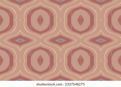 Ikat Seamless Pattern Embroidery Background. Ikat Triangle Geometric Ethnic Oriental Pattern traditional.aztec Style Abstract Vector design for Texture,fabric,clothing,wrapping,sarong.