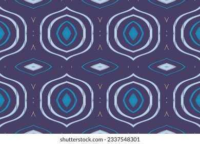 Ikat Stickereihintergrund ohne Nahtlose Muster. Ikat Streifen geometrische orientalische Muster traditionell. Ikat Aztec Style Abstraktes Design für Print Textur, Gewebe, Saree, Sarpet.
